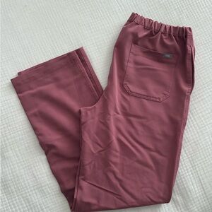 Figs Men's Mauve Pisco Basic Scrub Pants